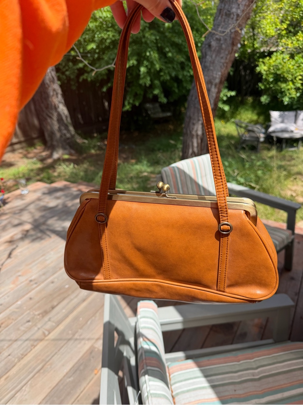 Cute Vintage Summer Bag/ 💋 Kiss Lock 😘 - Picture 4 of 11